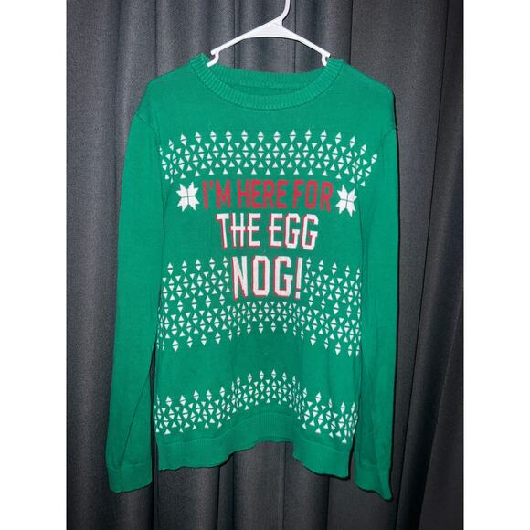 Ugly Christmas Sweater Sweaters - Ugly Christmas Sweater Xmas Size Medium